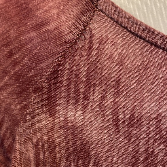 Umgee Faux‎ Wrap Top Size 2XL Tie Dye Boho Layering Festival Beachy Cotton Blend - Picture 6 of 10